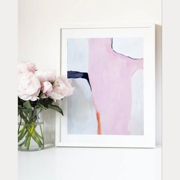 Set of 2 Abstract Art Prints by Liz Clay - Picture 2 of 4